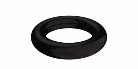 Gummiring til dÃ¸rstopper gulv Ã˜28 mm